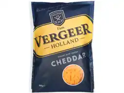 Hoogvliet Vergeer Geraspte cheddar aanbieding