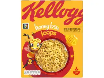 Hoogvliet Kellogg's Honey pops loops aanbieding