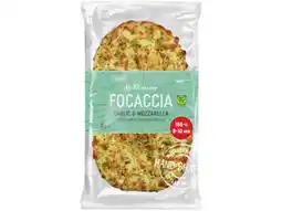 Hoogvliet Mediterraneo Focaccia knoflook mozzarella aanbieding