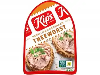 Hoogvliet Kips Theeworst aanbieding