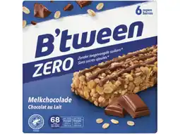 Hoogvliet Hero Mueslireep zero melkchocolade aanbieding
