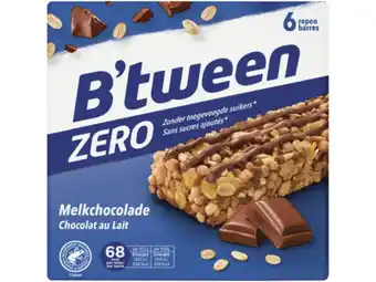 Hoogvliet Hero Mueslireep zero melkchocolade aanbieding