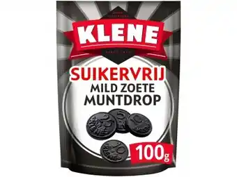 Hoogvliet Klene Muntdrop Suikervrije Drop Zoet Zak aanbieding