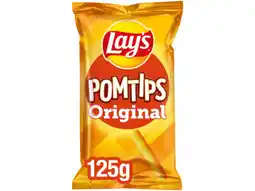 Hoogvliet Lay's Pomtips Naturel aanbieding