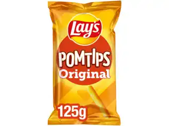 Hoogvliet Lay's Pomtips Naturel aanbieding
