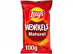 Hoogvliet Lay's Wokkels Naturel aanbieding