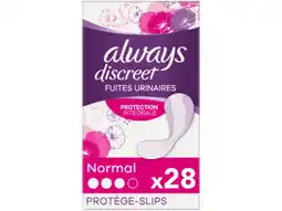 Hoogvliet Always Discreet liners normal plus aanbieding