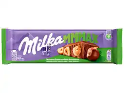 Hoogvliet Milka Chocoladereep hele hazelnoot aanbieding