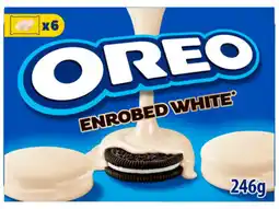 Hoogvliet Oreo Koekjes omhuld met witte chocolade aanbieding