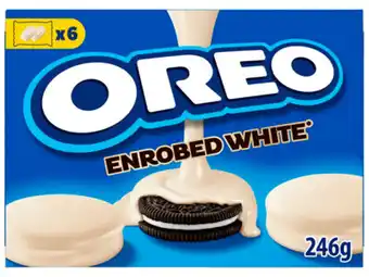 Hoogvliet Oreo Koekjes omhuld met witte chocolade aanbieding