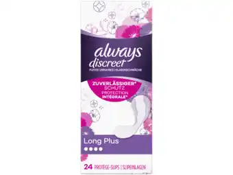 Hoogvliet Always Discreet liners long plus aanbieding