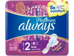 Hoogvliet Always Maandverband platinum aanbieding