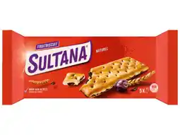 Hoogvliet Sultana Fruitbiscuit naturel aanbieding