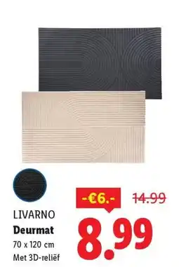 Lidl Livarno Deurmat aanbieding