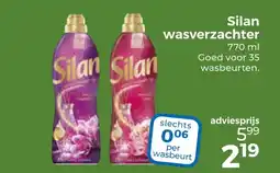 Trekpleister Silan wasverzachter aanbieding