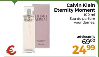 Trekpleister Calvin Klein Eternity Moment aanbieding