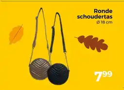 Trekpleister Ronde schoudertas aanbieding