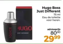 Trekpleister Hugo Boss Just Different aanbieding