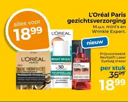Trekpleister L'Oréal Paris gezichtsverzorging aanbieding
