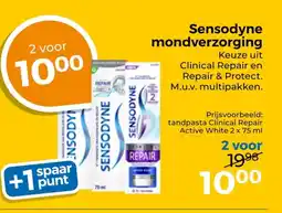 Trekpleister Sensodyne mondverzorging aanbieding