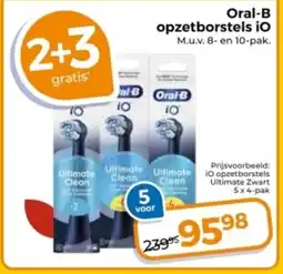 Trekpleister Oral-B opzetborstels iO aanbieding