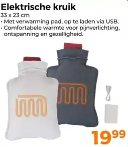 Trekpleister Elektrische kruik aanbieding