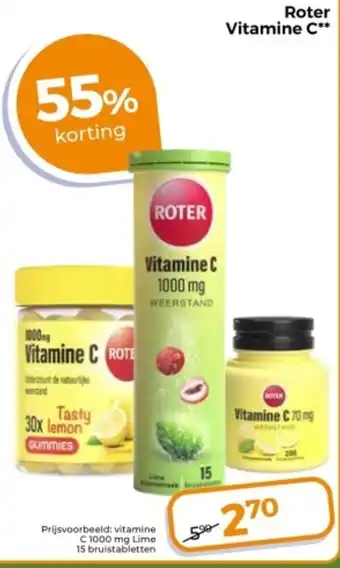 Trekpleister Roter Vitamine C aanbieding