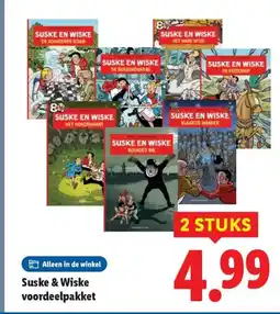 Lidl Suske & Wiske voordeelpakket aanbieding