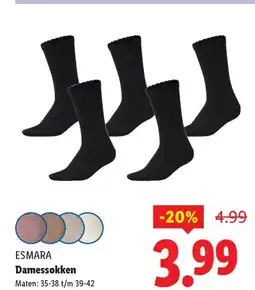 Lidl Esmara Damessokken aanbieding