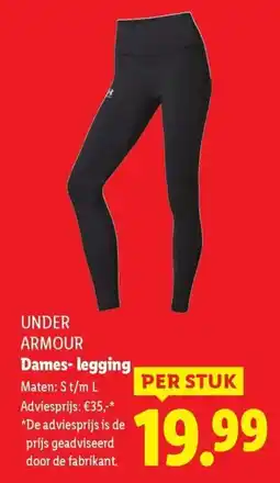 Lidl Under armour Dames-legging aanbieding