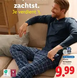 Lidl Esmara Herenpyjama aanbieding