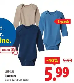 Lidl Lupilu Rompers aanbieding