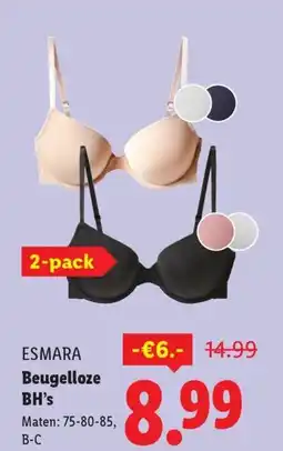 Lidl Esmara Beugelloze BH's aanbieding