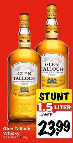 Vomar Voordeelmarkt Glen Talloch Whisky aanbieding