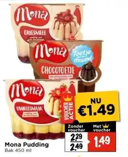 Vomar Voordeelmarkt Mona Pudding aanbieding