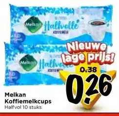 Vomar Voordeelmarkt Melkan Koffiemelkcups aanbieding
