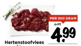 Vomar Voordeelmarkt Hertenstoofvlees aanbieding