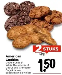 Vomar Voordeelmarkt American Cookies aanbieding