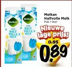 Vomar Voordeelmarkt Melkan Halfvolle Melk aanbieding