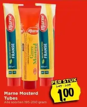Vomar Voordeelmarkt Marne Mosterd Tubes aanbieding