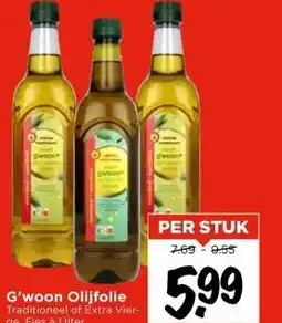 Vomar Voordeelmarkt G'woon Olijfolie aanbieding