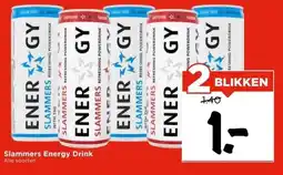 Vomar Voordeelmarkt Slammers Energy Drink aanbieding