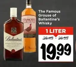Vomar Voordeelmarkt The Famous Grouse of Ballantine's Whisky aanbieding