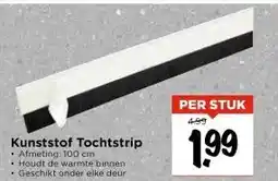 Vomar Voordeelmarkt Kunststof Tochtstrip aanbieding
