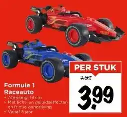 Vomar Voordeelmarkt Formule 1 Raceauto aanbieding