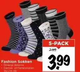 Vomar Voordeelmarkt Fashion Sokken aanbieding
