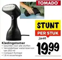 Vomar Voordeelmarkt Kledingstomer aanbieding