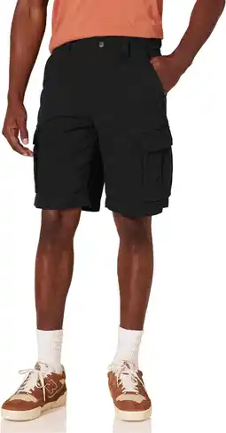 Amazon Amazon Essentials Classic-Fit Cargo Kort Zwart, 36 aanbieding
