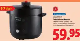 Lidl Silvercrest Elektrische snelkookpan aanbieding