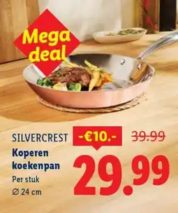 Lidl Silvercrest Koperen koekenpan aanbieding